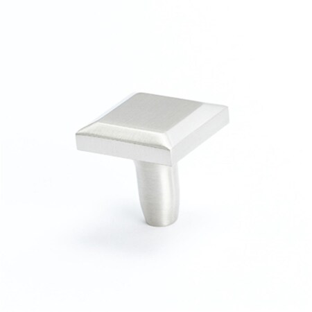 Hd Berenson 1.18 x 1.18 in. Knob- Metro Brushed Nickel BE4122 1BPN